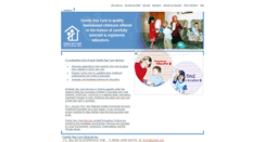 Desktop Screenshot of familydaycare.org.au