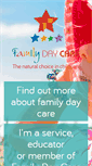 Mobile Screenshot of familydaycare.com.au
