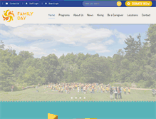 Tablet Screenshot of familydaycare.com